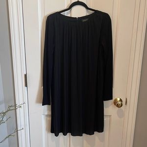 Adrianna Papell , black long sleeve dress , size 8